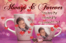 always and forever love mugs