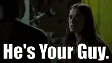 Chicago Pd Kim Burgess GIF - Chicago Pd Kim Burgess Hes Your Guy GIFs