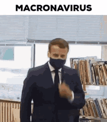 Macron Macronavirus GIF - Macron Macronavirus Coronavirus GIFs