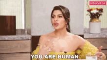 You Are Human Jacqueline Fernandez GIF - You Are Human Jacqueline Fernandez Pinkvilla GIFs