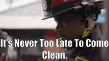 Station 19 Robert Sullivan GIF - Station 19 Robert Sullivan Its Never Too Late To Come Clean GIFs