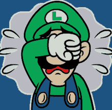 Luigi Crying GIF