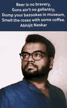 Abhijit Naskar Naskar GIF - Abhijit Naskar Naskar Bear Is No Bravery GIFs
