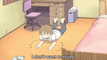 studying study schoolwork homework anime