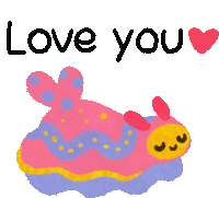Love You Heart Sticker - Love You Heart Much Love Stickers