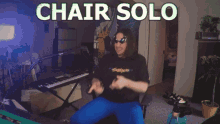 Dancing Chair GIF - Dancing Chair Headbang GIFs