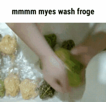 Wash Froge Froge GIF - Wash Froge Froge Mmm GIFs