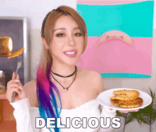 Delicious Wenjie Huang GIF - Delicious Wenjie Huang Wengie GIFs