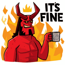Its Fine All Good GIF - Its Fine All Good Hellboy GIFs