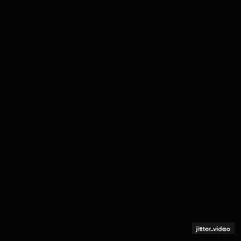 a gray circle with a white border and the website jitter.video