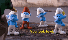 The Smurfs2 You Look Fowl GIF - The Smurfs2 You Look Fowl Oh Yes I Did GIFs