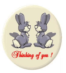Thinking Of You Missing You GIF - Thinking Of You Missing You Bunny GIFs