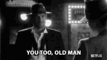 You Too Old Man Michael GIF - You Too Old Man Michael Lucifer Morningstar GIFs