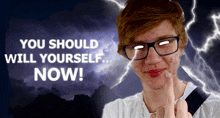You Should Will Yourself Now GIF - You Should Will Yourself Now Will Yourself Will Yourself Now GIFs