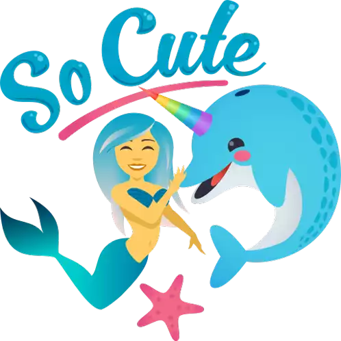 So Cute Mermaid Life Sticker - So Cute Mermaid Life Joypixels Stickers