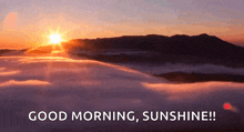 Sunrise Overthemountain GIF - Sunrise Overthemountain Goodmorning GIFs