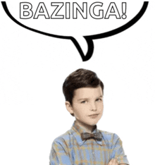 Bazinga Bubble Speech GIF