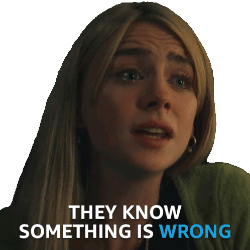 They Know Something Is Wrong Cate Dunlap Sticker - They Know Something Is Wrong Cate Dunlap Gen V Stickers