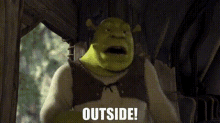 Shrek Outside GIF - Shrek Outside Go Outside GIFs