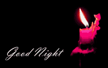 Good Night Candle GIF - Good Night Candle Flickering GIFs