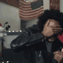 Covering My Eyes Bobby Sessions GIF - Covering My Eyes Bobby Sessions The Hate U Give Song GIFs