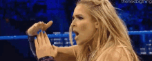 Natalya Timeout GIF - Natalya Timeout Wwe GIFs