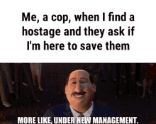 cop megamind flick new management