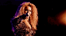 Glastonbury GIF - Beyonce Glastonbury Festival Sing With Me GIFs