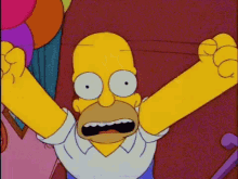 Homer Simpson Está Horrorizado Porque Marge Está Embarazada GIF
