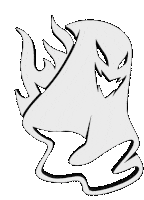 Spookybro Ghost Sticker