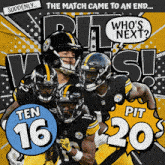 Pittsburgh Steelers (20) Vs. Tennessee Titans (16) Post Game GIF - Nfl National Football League Football League GIFs
