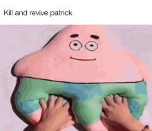 Patrick Patrick Star GIF - Patrick Patrick Star Kill Patrick GIFs