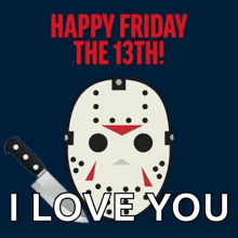Jason Happy Friday The13th GIF