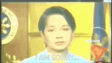 Gloria Macapagal Arroyo Malacañang GIF - Gloria Macapagal Arroyo Malacañang Apology Speech GIFs