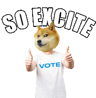 Dog Excite Sticker - Dog Excite So Excite Stickers
