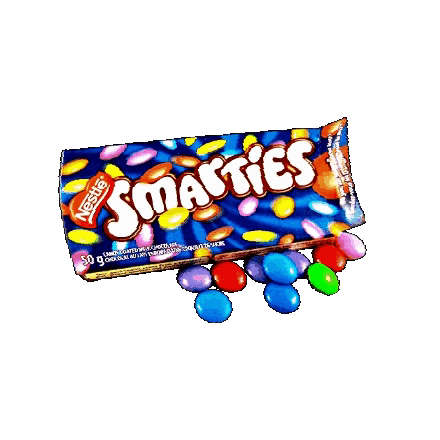 smarties chocolate candy