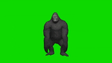 Dancing Gorilla 144p Green Screen GIF - Dancing Gorilla 144p Green Screen GIFs