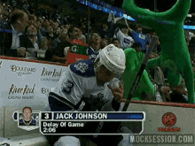 Hockey Green Men GIF - Hockey Green Men Jack Johnson GIFs
