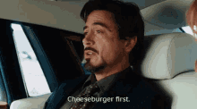 Me Before Anything GIF - Lets Eat Eating Cheeseburger GIFs