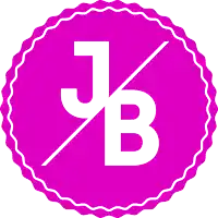 a purple circle with the letter jb in the middle