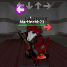 a video game character with the name martinchb21
