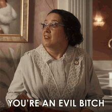 Youre An Evil Bitch Isabel Vega GIF - Youre An Evil Bitch Isabel Vega Why Women Kill GIFs