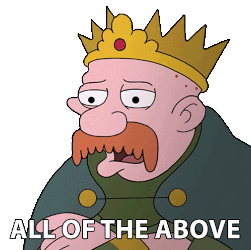 All Of The Above King Zøg Sticker - All Of The Above King Zøg John Dimaggio Stickers