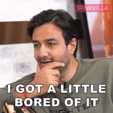 I Got A Little Bored Of It Siddharth Anand GIF - I Got A Little Bored Of It Siddharth Anand Pinkvilla GIFs