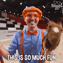This Is So Much Fun Blippi GIF - This Is So Much Fun Blippi Blippi Wonders Educational Cartoons For Kids GIFs