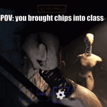 Chips Pov GIF - Chips Pov Lethal Company GIFs