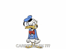 Angry Donald Duck GIF