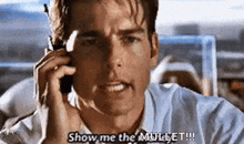 Show Me The Money Talking On Phone GIF - Show Me The Money Talking On Phone Where Is The Money GIFs