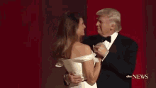 Melania Trump Donald Trump GIF - Melania Trump Donald Trump Dancing GIFs