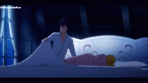 Anime Sleeping GIF - Anime Sleeping Couple - Discover & Share GIFs